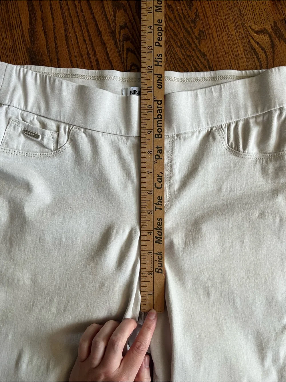 Nine West Heidi Pull On Cropped Cotton Pant - Size 6